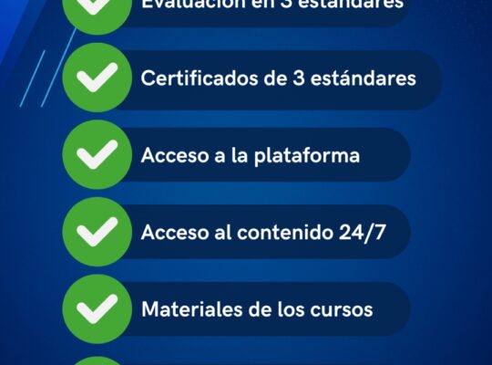 Triple Certificación en Diseño de Cursos