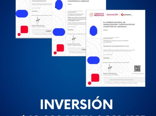 Triple Certificación en Diseño de Cursos