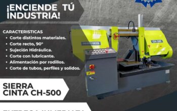 SIERRA DE CITA CH500 DOBLE COLUMNA SEMIAUTOMATICA DOBLE COLUMNA