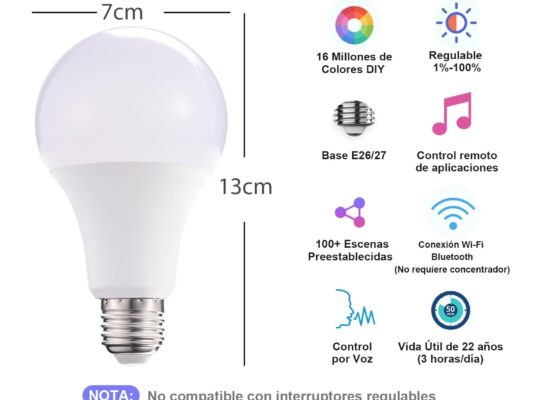 Focos Inteligentes Alexa – Foco Led